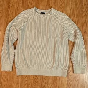 Gap Cotton Ribbed Crew Neck Sweater